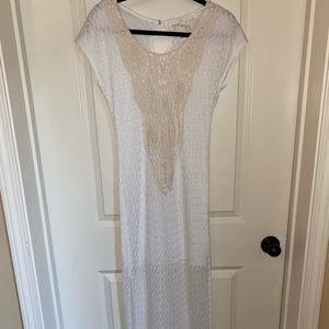 Crochet maxi dress